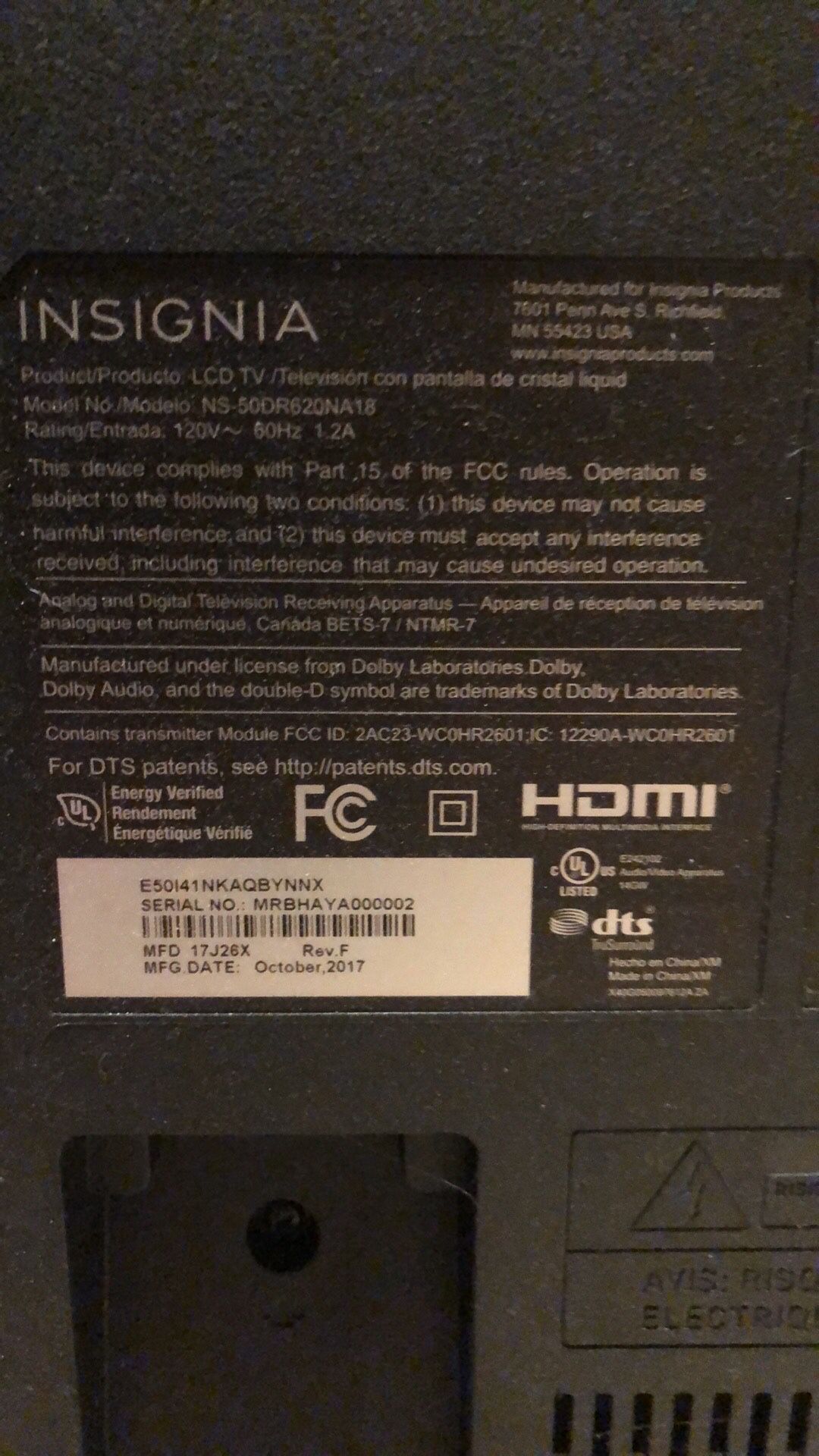 Insignia 50 inch Roku TV 4K for Sale in San Diego, CA OfferUp