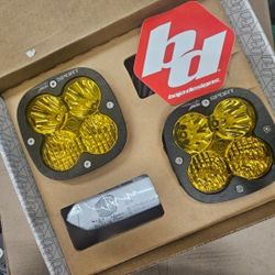 New Baja Designs XL Amber Yellow Light Kit
