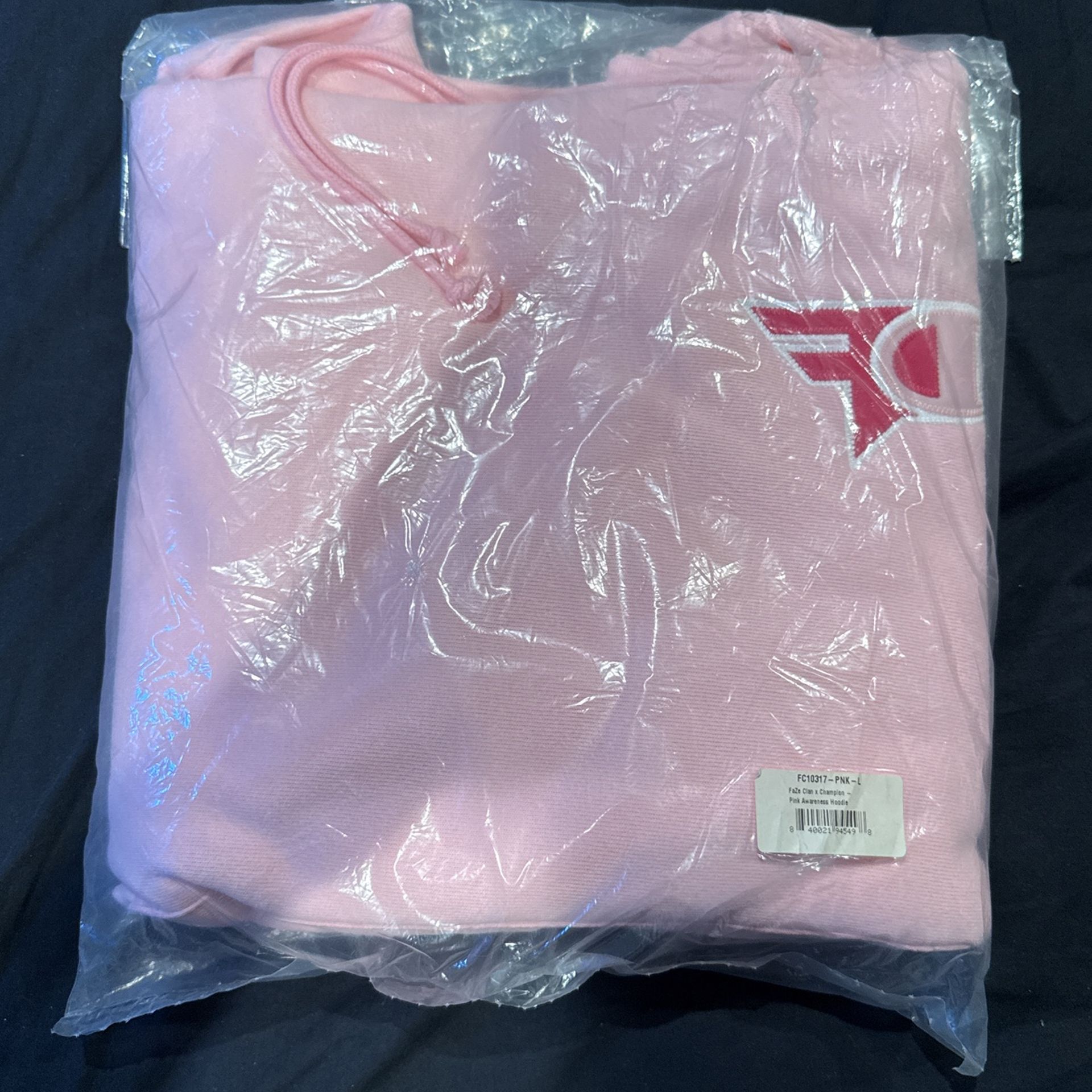 Faze Clan X Champion Collab Sweater Pink Large