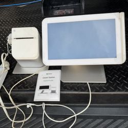 Clover POS Screen & Printer 