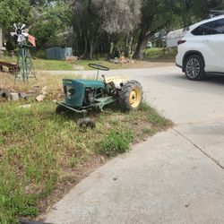 Old Small Tractor