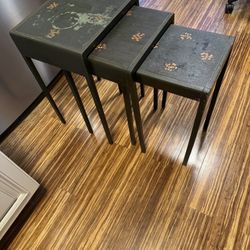 Antique Stackable Tables