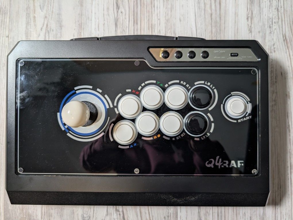 Qanba Q4 RAF Black fighting controller Xbox 360/PS 3/PC