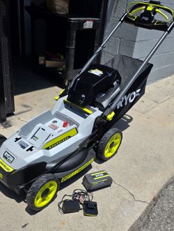 RYOBI 40V BRUSHLESS 20-IN SELF PROPELLED LANW MOWER KIT