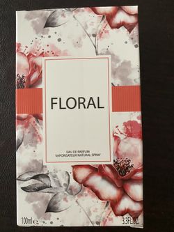 3.3 Oz floral perfume