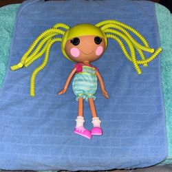 Lalaloopsy Doll  Pix E  Flutters Silly Green Bendable Hair 
