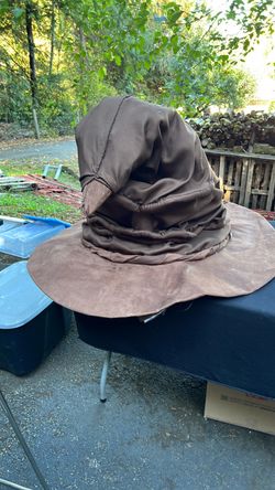 The sorting hat from Harry Potter