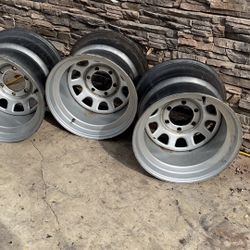 Rough Country 16 X 12” Daytona Steel Wheels 6 X 5.5 Bolt Pattern (3)