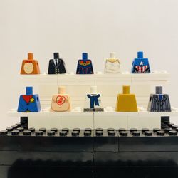 Custom LEGO Minifigure Torso Pieces (10 Pack) | New Compatible Accessories