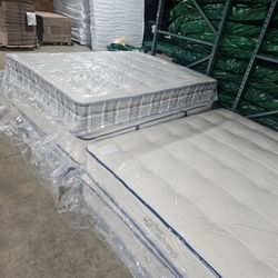 New Mattress Boxprings And Metal Frame. All Sizes Available Excellent Quality Low Prices. Twin Mattress At $99 Hablamos Espanol.