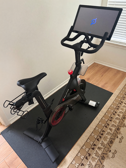 2021 Peloton Bike – Great Condition Includes Mat Shoes and Weights - Richardson, TX