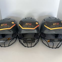 Evoshield XVT 2.0 Softball Baseball Helmet Charcoal Size: XS SM MD LG
