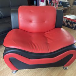 Black And Red Chair 