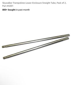 Skywalker Trampolines Lower Enclosure Straight Tube, Pack of 2, Part #4201