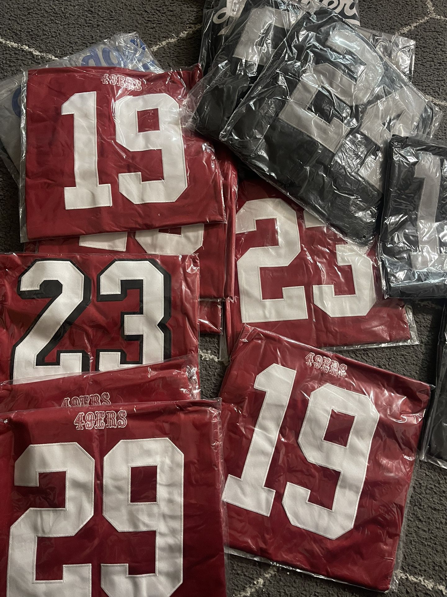 3x 49ers jersey