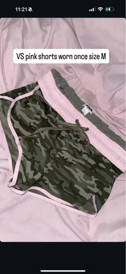 VS pink shorts