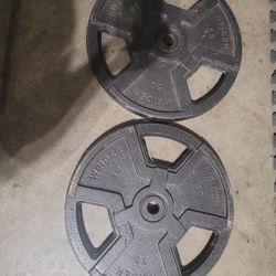 2 X 50lbs Welder Plates