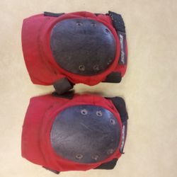 Size: Large, Rector Knee Pads, Red w/Black Pads.
