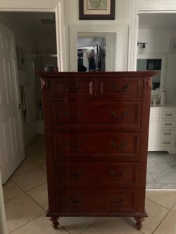 Dresser made from wood