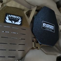 Bullet Proof Impact Plates Vest