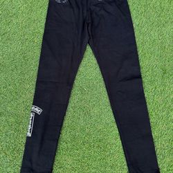 Chrome Hearts Scroll Logo Leggings “Black” 