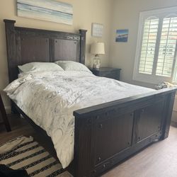 4 Piece Whole Bedroom Furniture Set