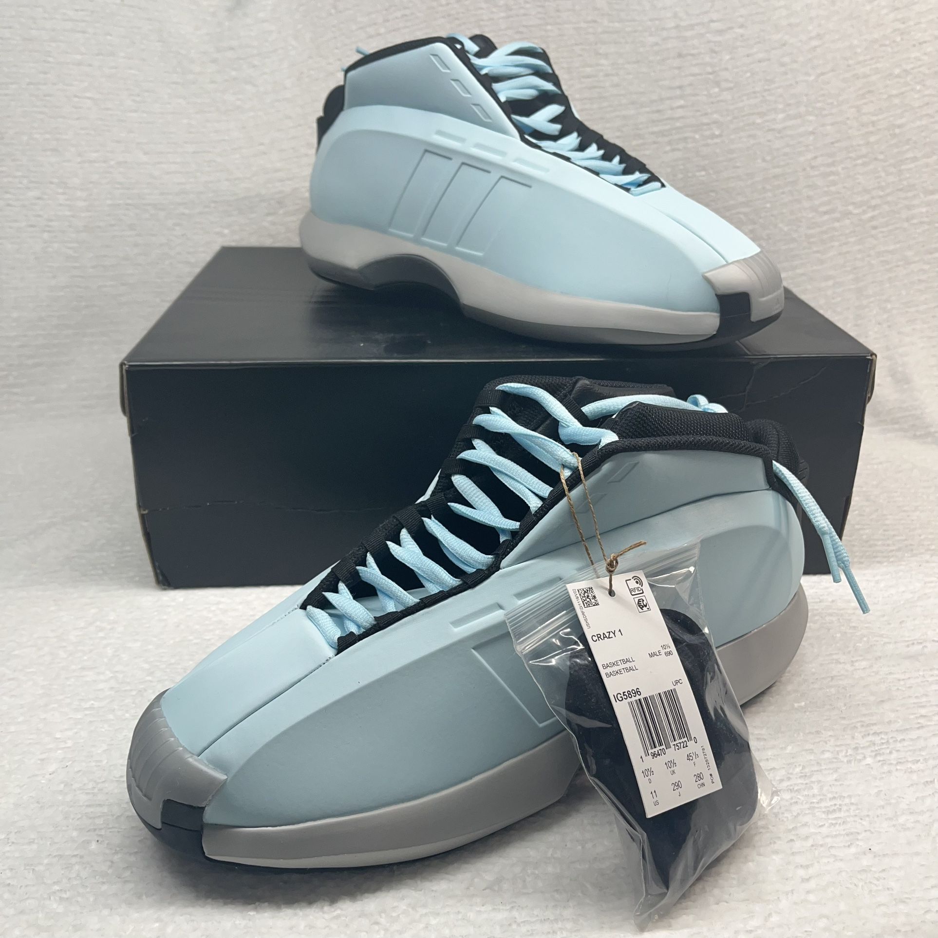 ADIDAS CRAZY KOBE ICE BLUE IG5(contact info removed) Release