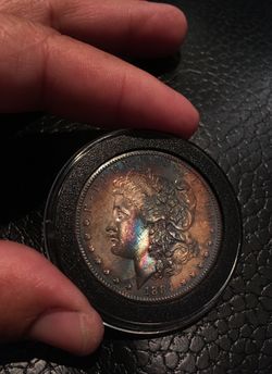 1884-CC silver morgen dollar unique