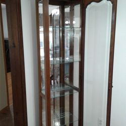 MEDIUM SIZE CURIO CABINET