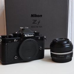 Nikon Zf with NIKKOR Z 40mm F2 SE