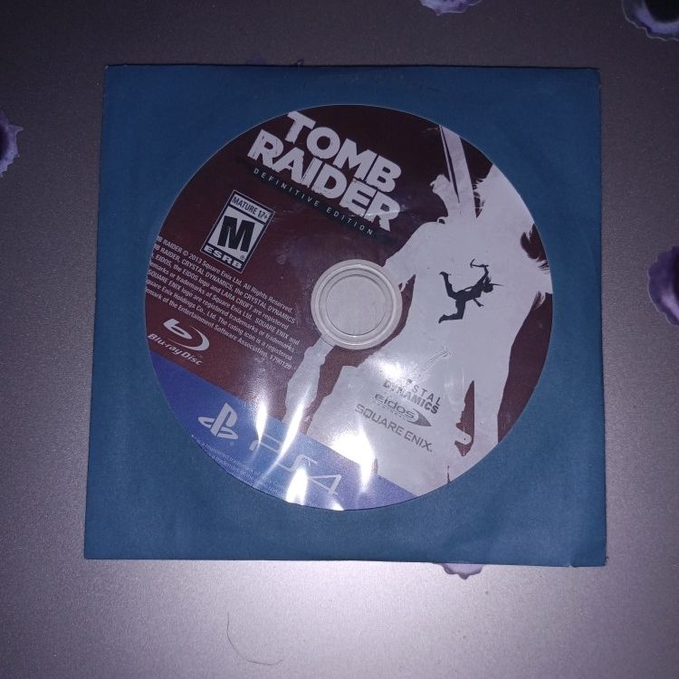 Tomb Raider Definitive Edition Disc Only PS4