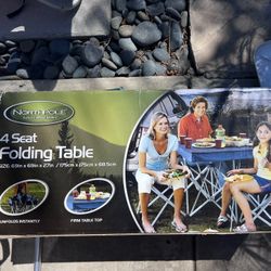 4 Seat Folding Table