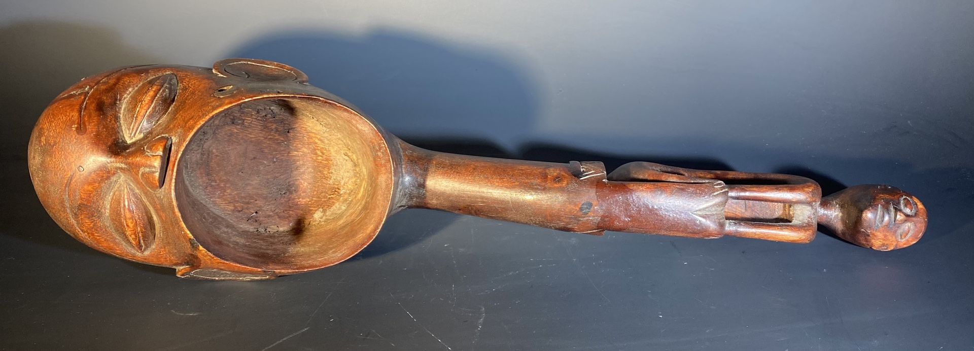 Antique African Ceremonial Ritual Spoon Date Unknown 