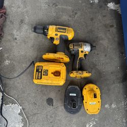 Dewalt Impact and Drill