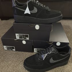 🔥 Nike Air Force 1 Low LX Ja Morant Swarovski🔥 size 9.5, 10, 10.5