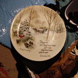 Winter Scene Series Christmas 1974