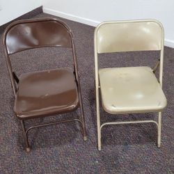 Metal Folding Chairs Used