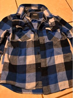 Blue Vans Flannel