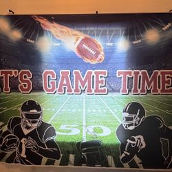 Backdrop Football Theme 