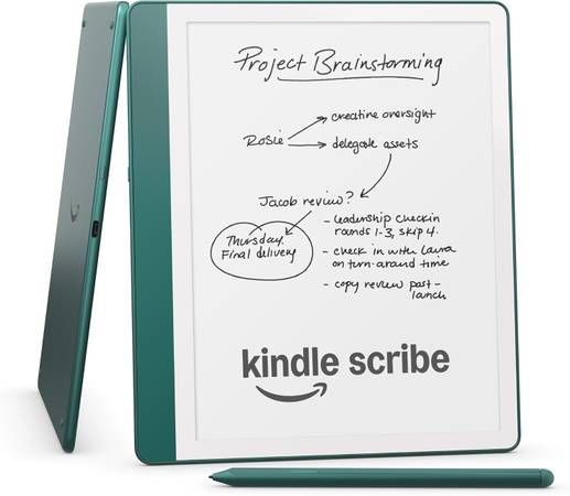 New Kindle Scribe: (64GB) with Premium Pen
