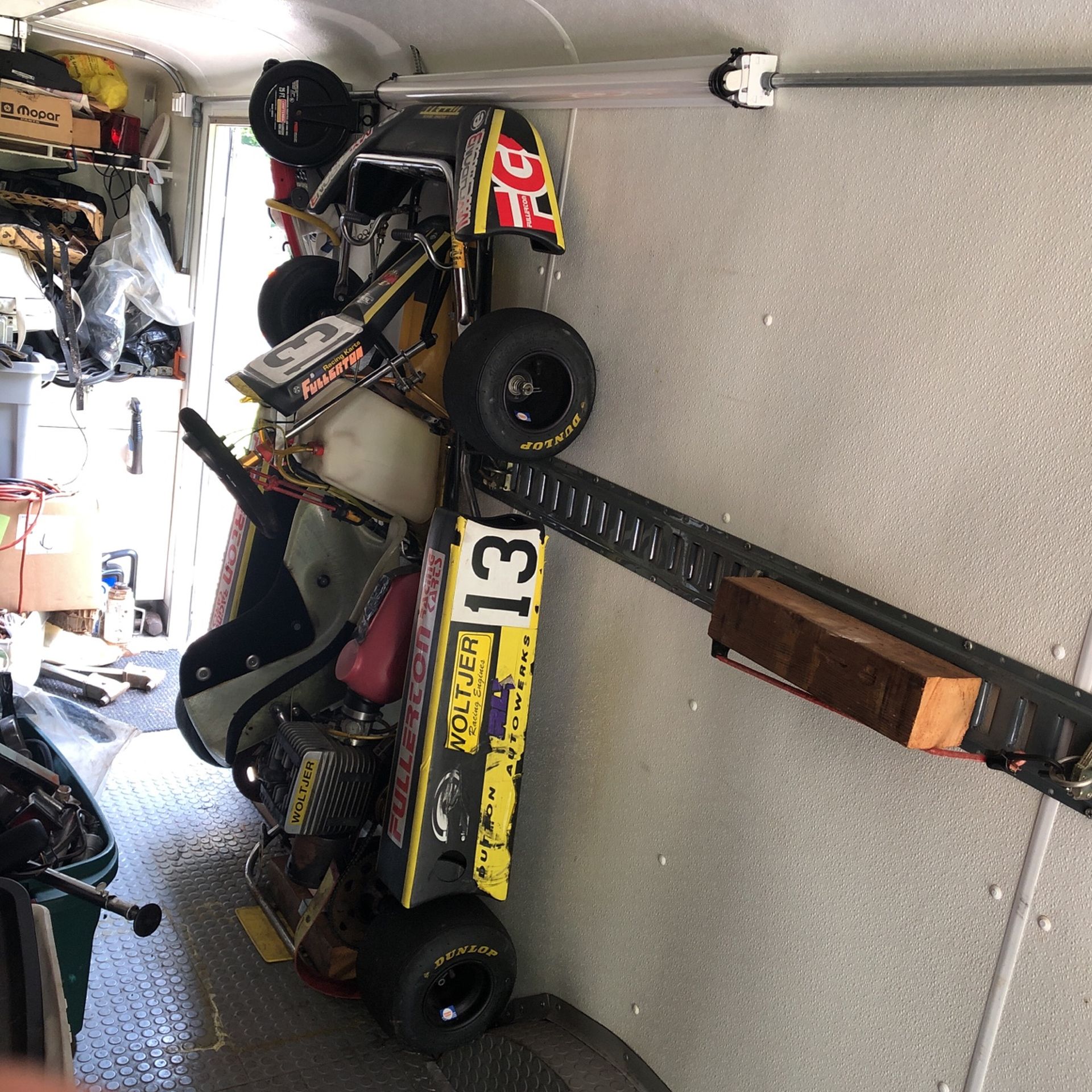 Tiger racing go cart with Yamaha LT 100 engine