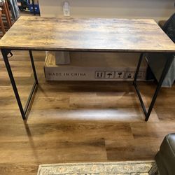 Rustic, Brown student Desk, Lightweight