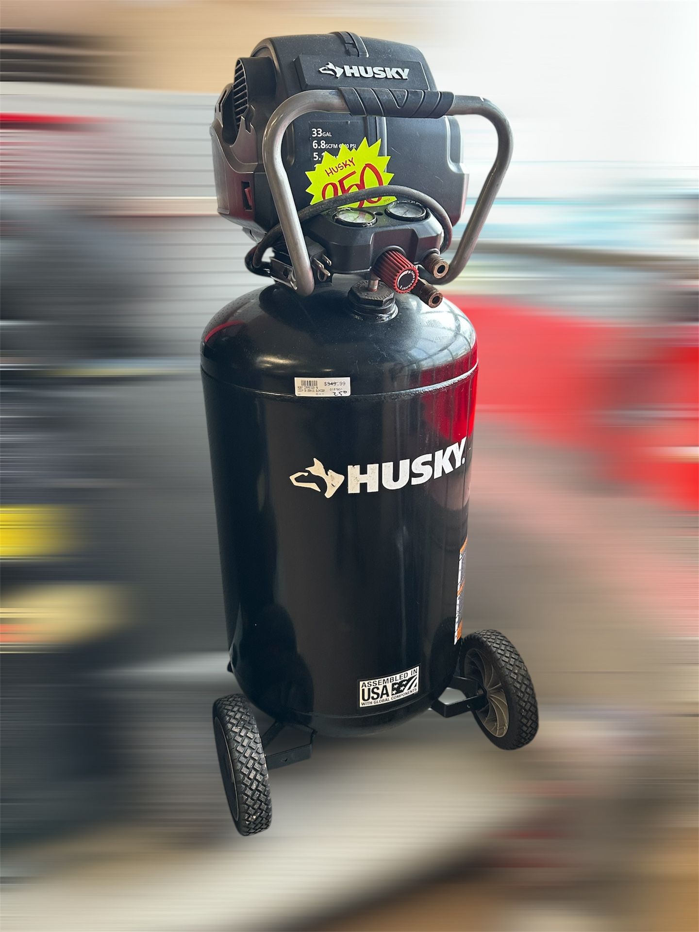 Husky 33 Gal air Compressor