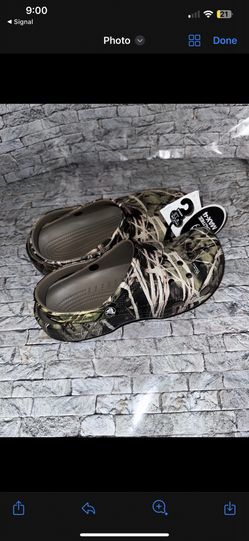 Camo Crocs