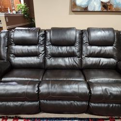 Gently Used Recliner Couch