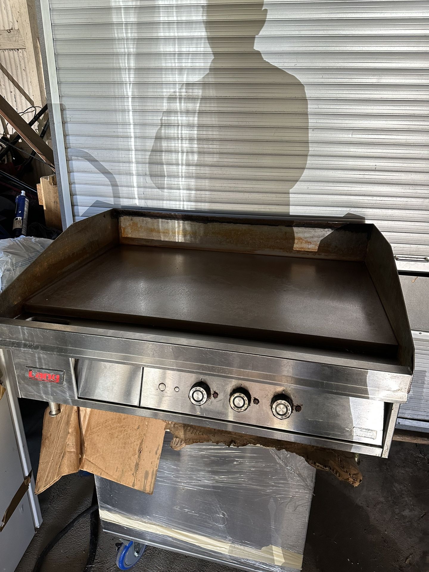 lung countertop electric griddle with snap action thermostatic controls like new