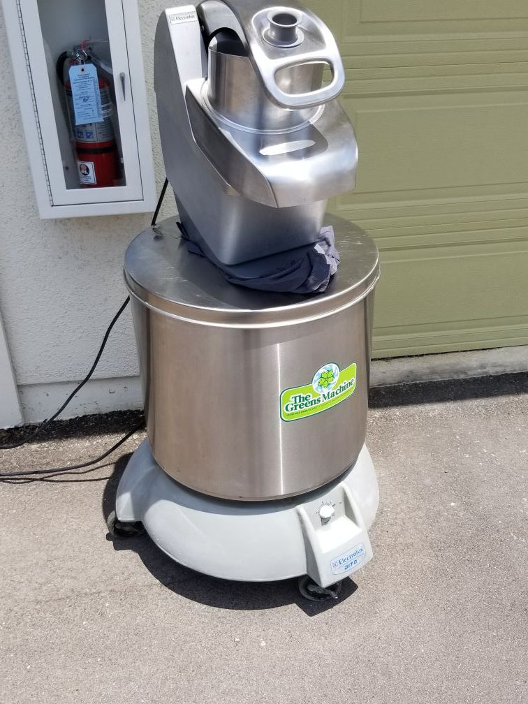 Dito Dean Electrolux VP3 Electric Salad Spinner Vegetable Dryer 20 Gallon -  Used Equipment Company
