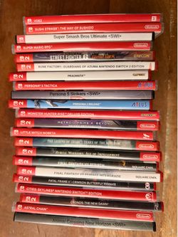 Switch and Switch 2 Games