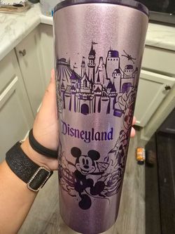 Starbucks Disneyland Mickey Mouse Glitter Tumbler