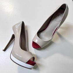Jessica Simpson Multi Color Sexy High Heel Shoes size 6/36